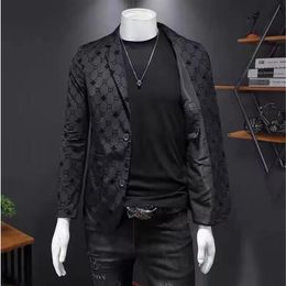 Frühling Herbst Neue Herrenjacken Blazer Mode Slim Casual Blazer Marke Herrenanzug Designerjacke Oberbekleidung Men257n