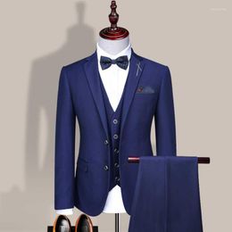 Men's Suits Custom Made Groom Wedding Dress Blazer Pants Business High-end Classic Trousers SA08-55599