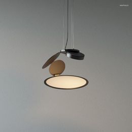 Pendant Lamps Nordic Designer Dining Room Lights Novelty Home Decor Hanging Light Minimalist Art Lighting Fixture Creative LED Lamp
