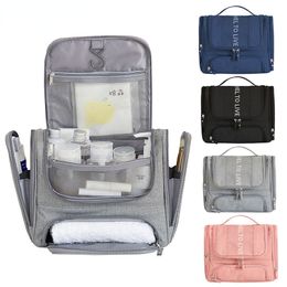 Cosmetic Bags Cases Waterproof Men Hanging Cosmetic Bag Travel Organizer Makeup Bag for Women Necessaries Make Up Case Wet and Dry Wash Toiletry Bag 230822