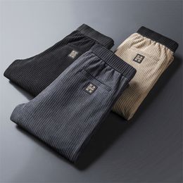 Men's Pants Spring Autumn Brand Sweatpants Cargo Baggy Men Clothing Casual Korean Fashion Stretch Joggers Trousers 230822