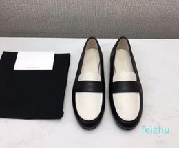 early spring new round head pearl loafer single shoes sheep leather shoes top quality women's dress shoes