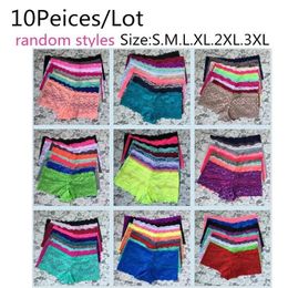 Women's Panties Mieriside Random 10pcslot Women Lace Panties Nice Comfortable Transparent Sexy Lingerie Ladies Briefs XSSMLXL2XL3XL4XL 230822