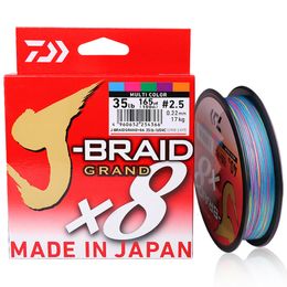 Braid Line J BRAID GRAND Original Fishing Multicolor Braided PE 8 Japan 150M 300M 230822