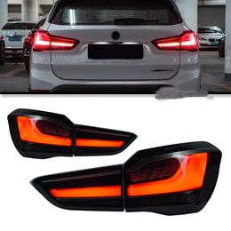 Car Tail Lights For BMW X1 F48 20 16-20 21 LCI Style LED DRL Running Signal Brake Reversing Parking Taillight