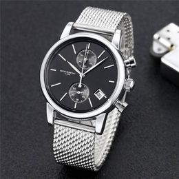 Venda relógio de quartzo masculino chefe casual moda relógio masculino todas as funções podem funcionar normalmente aço inoxidável watch310l