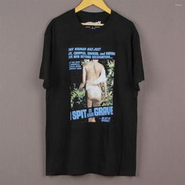 Men's T Shirts I Spit On Your Grave T-Shirt Horror Cult Movie Cannibal Holocaust The Hills Have Eyes Men Summer Cotton Tee Shirt