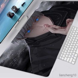 Mouse Pads Wrist Gaming Mouse Pad Large Home Keyboard Pad Mouse Mat MousePads Anime Anti-slip Natural Rubber Table Mat R230823