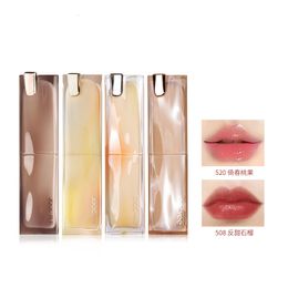 Lipstick Joocyee Toffee Powder Mist Lipstick Water Wave Whitening Water Light Lip Glaze Film-forming Crystal Frozen Lipstick 230823