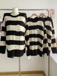 Women's Sweaters Korean Fashion Knitted Women Autumn Long Sleeve O-neck Female Crochet Pullovers Ladies Oversized Sweater Drop