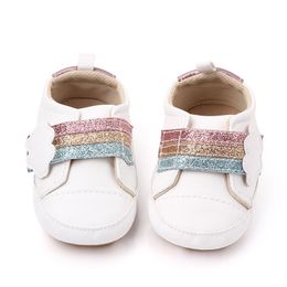 First Walkers Baby Girl Shoes Hard Sole Antiskid Infant For Girls born Sneaker Prewalkers 69 230823