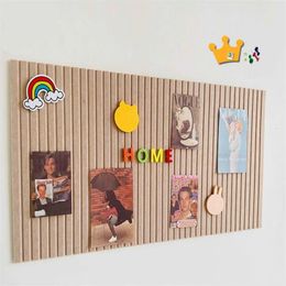 Wall Stickers Felt Sticker Kindergarten Work Display Board Simple Po School Office Classroom Background Home Decor Nordic 230822