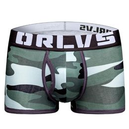 Underpants 2022 Brand Sexy Underwear Men Camouflage Printed Boxers Cotton Panties Lingerie Shorts Boxershorts304i