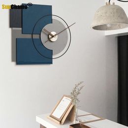Wall Clocks Nordic Light Luxury Clock Living Room Simple Modern Home Bedroom Sofa Background Art Deco Style
