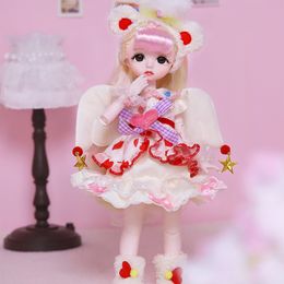 Dolls Dream Fairy 16 BJD Sweet and cute little angel style clothes shoes Series 28cm Ball Jointed Full Set Gift for Girls 230822