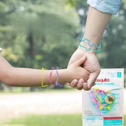 Cartoon Anti Mosquito Bracelets Silicone Pest Control Insect Bugs Repellent Bracelet Eco Friendly Safe Children Home Outdoor Anti Mosquito Wristband Q514