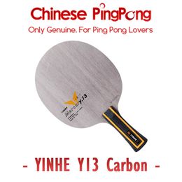 Table Tennis Raquets Original YINHE 13 Y13 Blade Carbon Racket Ping Pong Bat Paddle 230822