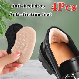 Shoe Parts Accessories 4pcs Pads for High Heels Pain Relief Antiwear Cushion Heel Protectors Shoes Sticker Foot Care Liner Grip Insole Insert Pad 230823