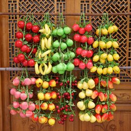 Decorative Flowers Artificial Food Vegetables Foam Fake Chilli Pepper Fruits Pography Props For Farmhouse Restaurant Garden Room Home Wall