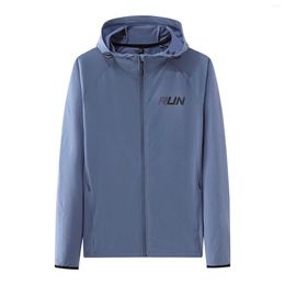 Men's Jackets Sportswear Hooded Jacket Coat Running Clothes Fall And Winter Hiking Zipper Cardigan Casual Training