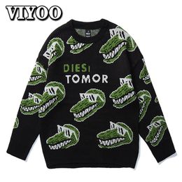 Men's Sweaters Men's Fashion Y2K American Sweater Trend Brand Cartoon Japanese Sweatshirts Couple Wool Knitted Jumper Pullover Sweater 230822