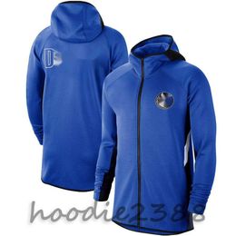 A number of team logo star uniforms, basketball warm-up training uniforms, zipper breathable hoodie sportswear, men's hoodie, training clothing --001-2