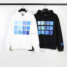 Sweatshirts Mens Designer Hoodies Fashion Streetwear Meichao Gaojie Kanyes Same Style Kanyes Blue Color Card Printing Ins Super Hot Unisex Hoodie