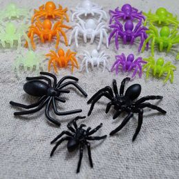 Other Festive Party Supplies Mini Colourful Halloween Spider Model Trick Or Treat Party Spider Horror Ghost Festival Party Props Happy Helloween Day Deco 2022 L0823