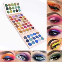 Eye Shadow VERONNI 65 Colours Eyeshadow Palette Colourful Makeup Set High Pigment Shimmer Matte Glitter Pro Bright Kit 230822