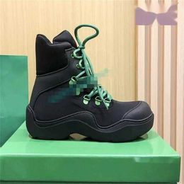 Botteg Venetas Deep Top-quality Boots York String Black Blue Grass Green Luxury Men Women Sneakers Eur 36-45