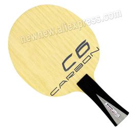 Table Tennis Raquets Sanwei C6 Senior Carbon C 6 Loop Attack Control Blade for PingPong Racket 230822