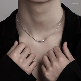 Pendant Necklaces Small Eggplant Collarbone Chain Necklace Female Light Luxury Temperament Niche Design Simple Cold Wind Jewelry