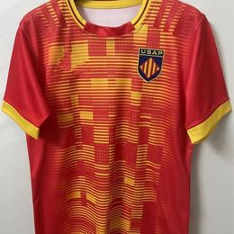 Other Sporting Goods 22 Perpignan Home Rugby Jersey Shirt size S M L XL XXL 3XL 4XL 5XL 230822