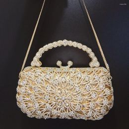 Evening Bags Arrival Ladies Crystal Handbag Clutch Purse Wedding Handmade Clutches Handbags Bridal Gift