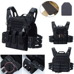 Men's Vests 1000D Nylon JPC2.0 Quick Release Plate Military Molle Tactical Vest Magazine Pack Training Airsoft Paintball Body Armour 230822