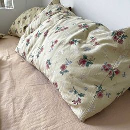 Bedding sets Retro Floral Size Bedding Set Cotton Home Textile Bedding Sets Soft Single Double Duvet Cover Set with Sheets