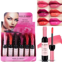 Lipstick 24pcs Matte Lipstick Set Waterproof Lip Tint Long Lasting Makeup Gloss Wholesale Bulk Batom 230823