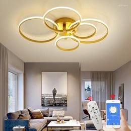 Chandeliers LED Pendant Lamp Modern For Living Room Lighting Study Bedroom Ceiling Light Lampara Techo Home Decoration Salon Chandelier