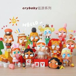 Blind box Crybaby Blind Box Cruise Series Anime Peripheral Mini Figure Mystery Surprise Guess Bag Decor Cute Creativity Children Toy Gift 230817