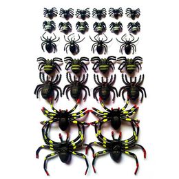 Other Festive Party Supplies New Halloween spiders complete styles spider toys Halloween props L0823