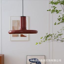 Pendant Lamps Nordic Vintage Restaurant Lamp Red Living Room Bedroom Bar Counter Small