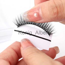 False Eyelashes MEISHENJIE 50 Piece/Box Self-Adhesive Eyelash Glue Strip Glue-Free False Eyelashes Makeup Tools No Glue Eyelashes Hypoallergenic x0823