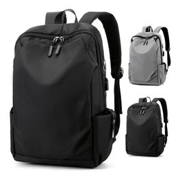 School Bags Casual Laptop Backpack with USB Charging Port for Men Women Lightweight Waterproof 14 Inch Travel Bookbag College 230823