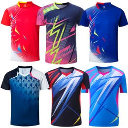 Men's Polos Men Women T Shirt Tennis Badminton shirts POLO Women Men Tennis jerseys PingPong Kit Sportswear golf elastic clothes 230823