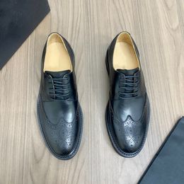 Dress Shoes Designer fashion Solid Colour wear Casual wedding business affairs Shoes Men business high-quality genuine Leisure shoes 230822