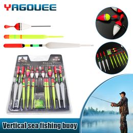 Fishing Accessories Vertical Buoy Sea Floats Assorted Size for Most Type of Angling with Attachment Rubbers Lures Accessorie 230822