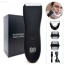 Hair Trimmer for Men Intimate Areas Zones Places Epilator Electric Razor Shaver Shaving Machine for Man Beard Hair Removal Cut L230823