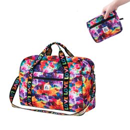 Outdoor Bags PLAYKING Foldable Travel sports Bag Large Capacity Personal Items Storage Carry On Luggage Duffel Women Shopping bags 230822