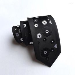 Bow Ties Men Necktie 6cm Mens Slim Neck Tie Neckwear Cravates Fashion Skinny For Business Man Wedding Dress