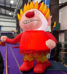 Outdoor games Customised Christmas Character Decor inflatable snow miser/heat miser balloon with led lights for your Christmas